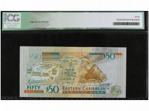 BILLETES EXTRANJEROS. 50 Dollars. (2003). MONTSERRAT. ESTADO