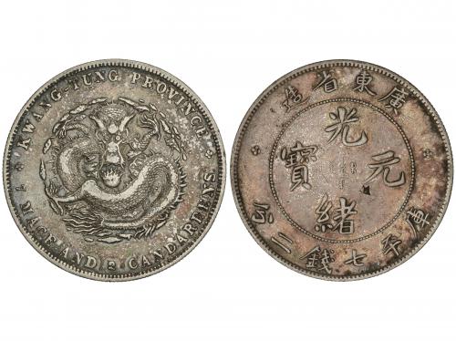 CHINA. Dollar. S/F (1890-1908). KUANG HSU. KWANG TUNG. 26,66