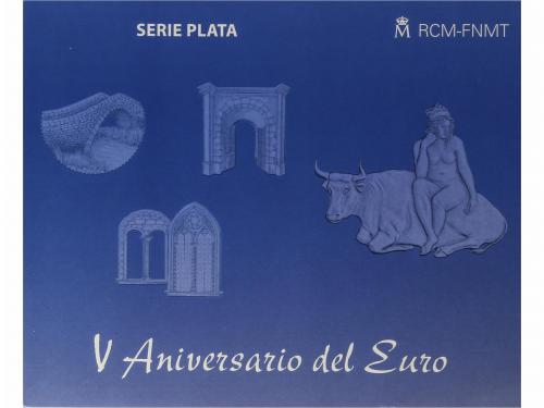 JUAN CARLOS I. Serie 4 monedas 10 (3) y 50 Euros. 2007. V AN