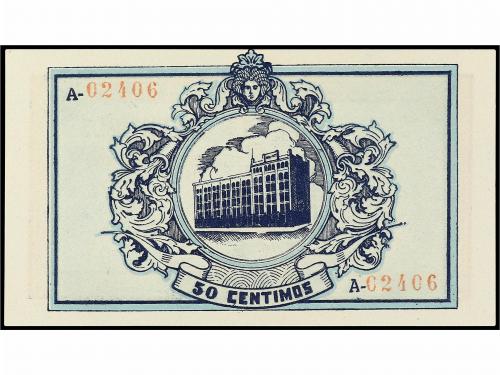 MADRID. 50 Céntimos. Diciembre 1937. STANDART TELÉFONICA CAB