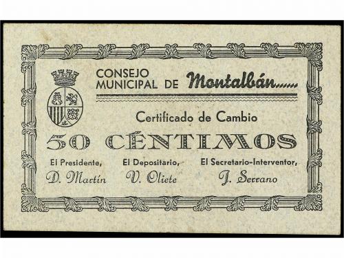 ARAGÓN-FRANJA DE PONENT. 50 Céntimos. 1 Junio 1937. C.M. de 