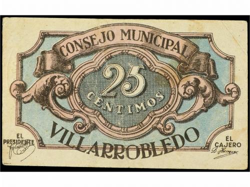 CASTILLA-LA MANCHA. 25 Céntimos. 20 Setiembre 1937. C.M. de 