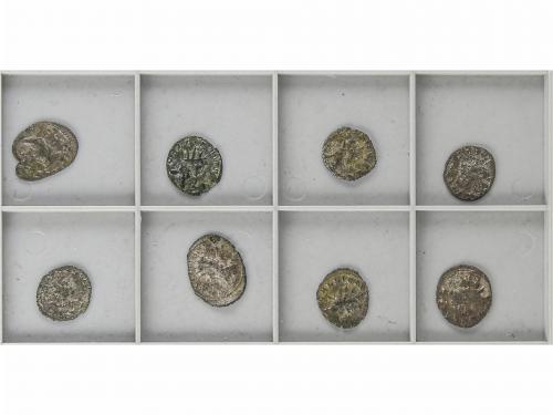IMPERIO ROMANO. Lote 38 monedas Antoninianos (28) y Pequeños