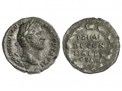 IMPERIO ROMANO. Denario. 138-161 d.C. ANTONINO PÍO. Anv.: AN