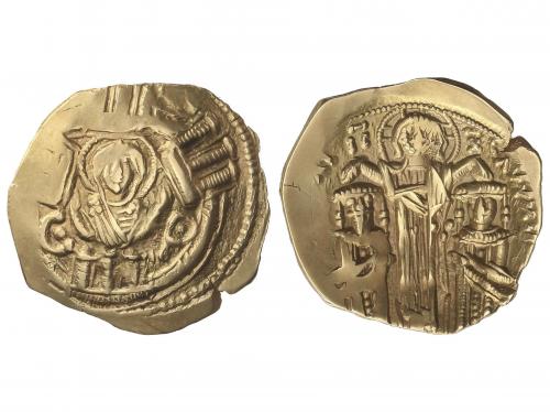 MONEDAS BIZANTINAS. Hyperpyron. (1295-1320 d.C.). ANDRONICO 