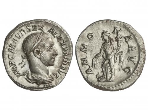 IMPERIO ROMANO. Denario. Acuñada el 222-228 d.C. ALEJANDRO S