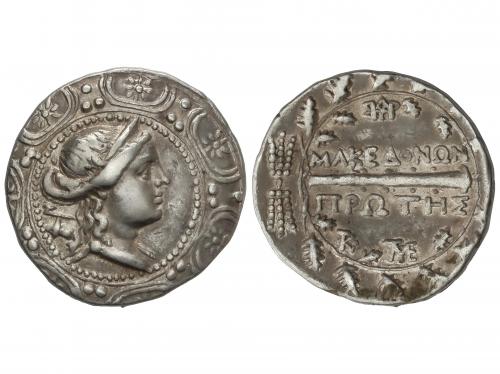 MONEDAS GRIEGAS. Tetradracma. 158-149 a.C. AMPHIPOLIS. MACED