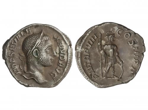IMPERIO ROMANO. Denario. Acuñada el 228-231 d.C. ALEJANDRO S