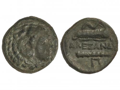 MONEDAS GRIEGAS. AE 16. 336-323 a.C. ALEJANDRO MAGNO. MACEDO