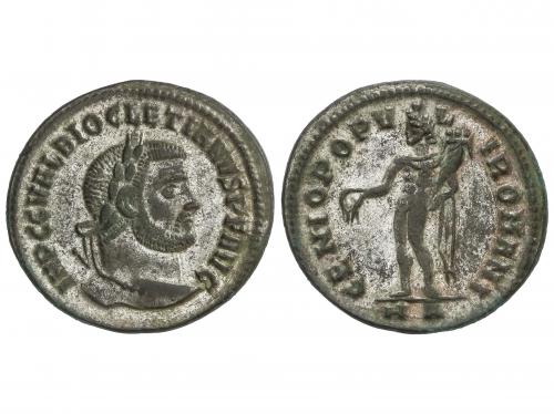 IMPERIO ROMANO. Follis. Acuñada el 303-305 d.C. DIOCLECIANO.