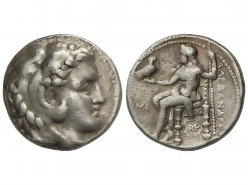 MONEDAS GRIEGAS. Tetradracma. 336-323 a.C. ALEJANDRO MAGNO. 
