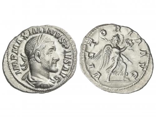 IMPERIO ROMANO. Denario. Acuñada el 235-238 d.C. MAXIMINO I.