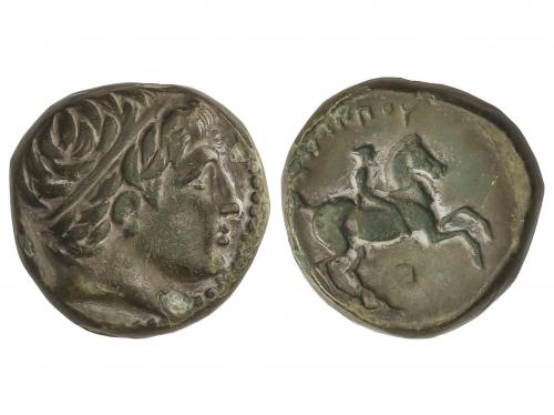 MONEDAS GRIEGAS. AE 16. 359-336 a.C. FILIPO II. MACEDONIA. A