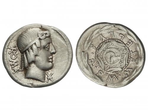 REPÚBLICA ROMANA. Denario. 82-80 a.C. CAECILIA. M. Caecilus 