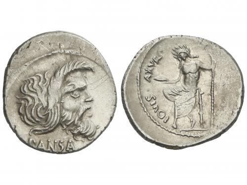 REPÚBLICA ROMANA. Denario. 48 a.C. VIBIA. C. Vibius C.f. C.n