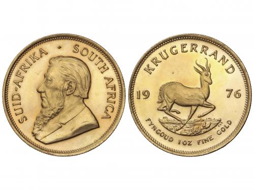 SUDÁFRICA. Krugerrand. 1976. 33,91 grs. AU. Fr-B1; KM-73. SC