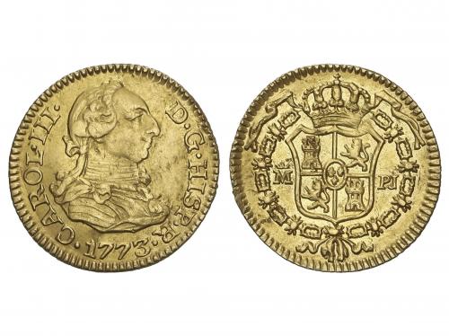 CARLOS III. 1/2 Escudo. 1773. MADRID. P.J. 1,74 grs. (Leves 