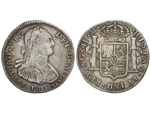 FERNANDO VII. 4 Reales. 1810. GUATEMALA. M. 13,32 grs. Busto