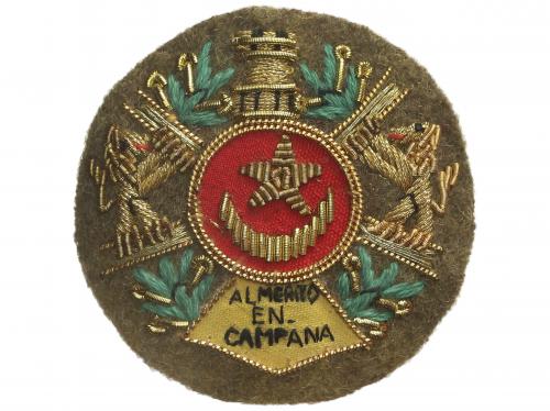 CONDECORACIONES ESPAÑOLAS. Escudo colectivo de la Medalla Mi