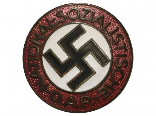 CONDECORACIONES EXTRANJERAS. Insignia Partido Nazi. (1933-19