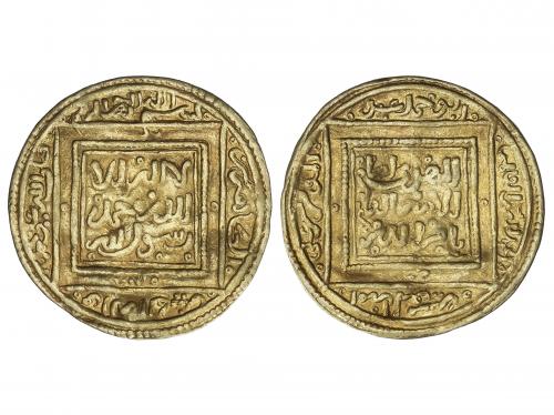 ALMOHADES. 1/2 Dinar. ABD AL-MU´ MIN IBN ´ ALI (524-558H). F
