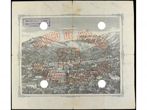 ANTIGUOS. Obligación de 25 Pesetas. 1 Enero 1930. BANCO DE S