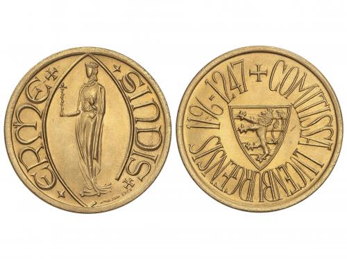 LUXEMBURGO. 40 Francs. 1963. 12,92 grs. AU. Conmemoración de