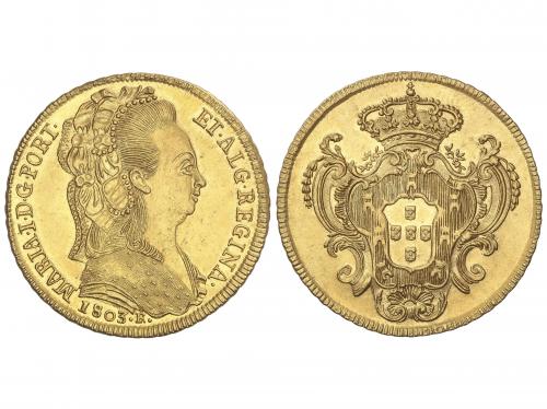 BRASIL. 6.400 Reis. 1803-R. MARIA I. RIO DE JANEIRO. 14,28 g