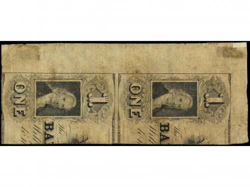 BILLETES EXTRANJEROS. 1 Dollar. 1862. ESTADOS UNIDOS. BANK O