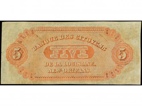 BILLETES EXTRANJEROS. 5 Dollars. 9 Octubre 1860. ESTADOS UNI
