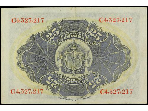 BANCO DE ESPAÑA. 25 Pesetas. 24 Septiembre 1906. Serie C. Ed