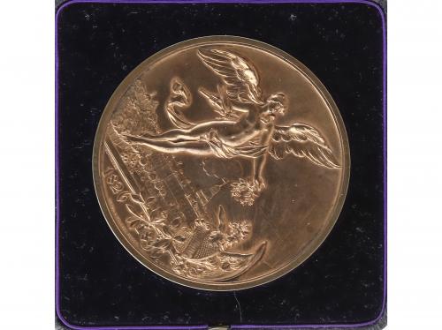 MEDALLAS EXTRANJERAS. Medalla. 1890. ALEMANIA. BADEN. Anv.: 