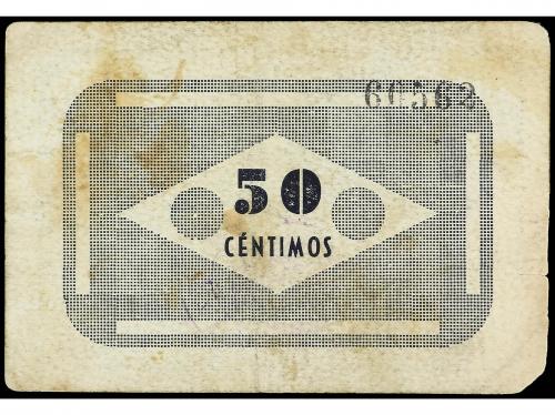 MURCIA. 50 Céntimos. 1937. Ay. de CIEZA (Murcia). (Pequeñas 