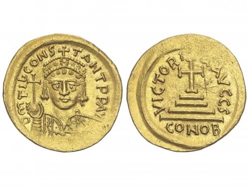 MONEDAS BIZANTINAS. Sólido. TIBERIO II CONSTANTINO (578-582 