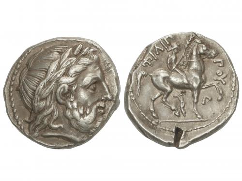 MONEDAS GRIEGAS. Tetradracma. 317-305 a.C. FILIPO II. AMPHI