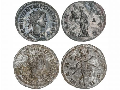 IMPERIO ROMANO. Lote 2 monedas Antoniniano. Acuñadas el 283-