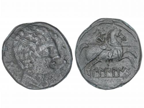 MONEDAS HISPÁNICAS. As. 120-30 a.C. BILBILIS (CALATAYUD, Zar