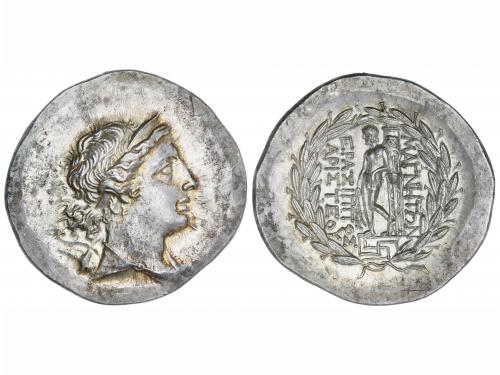 MONEDAS GRIEGAS. Tetradracma. 190-133 a.C. MAGNESIA. JONIA. 