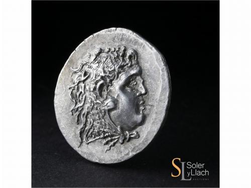 MONEDAS GRIEGAS. Tetradracma. 336-323 a.C. ALEJANDRO III. ME