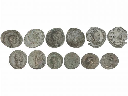 IMPERIO ROMANO. Lote 6 monedas Antoniniano. Acuñadas el 270 