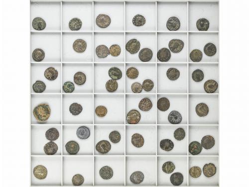 IMPERIO ROMANO. Lote 55 monedas Antoniniano. Acuñadas el 253