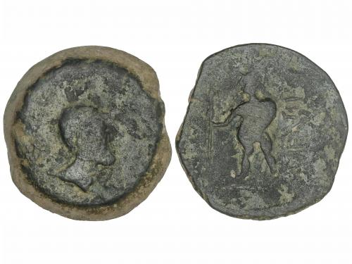 MONEDAS HISPÁNICAS. As. 150-50 a.C. VENTIPO (CASARICHE, Sevi