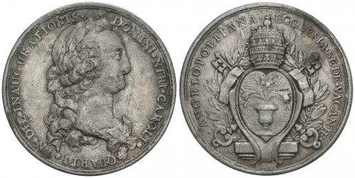 CARLOS IV. Medalla Proclamación. (1789). PUEBLA de los ÁNGEL