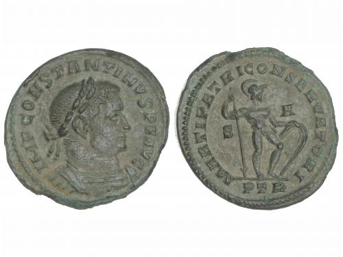 IMPERIO ROMANO. Follis. Acuñada el 312-313 d.C. CONSTANTINO 