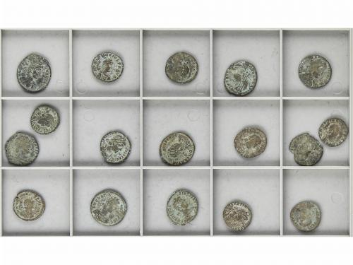 IMPERIO ROMANO. Lote 400 monedas cobre. AE. Cobres del Bajo 