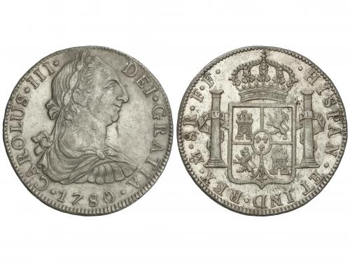 CARLOS III. 8 Reales. 1780. MÉXICO. F.F. 26,84 grs. (Leves r