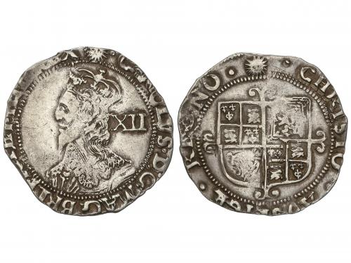 GRAN BRETAÑA. Shilling. (1625-1649). CHARLES I. TOWER MINT U