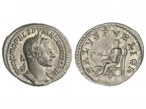 IMPERIO ROMANO. Denario. 217-218 d.C. MACRINO. Anv.: IMP. C