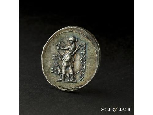 MONEDAS GRIEGAS. 12 Litrai. 214-212 a.C. SIRACUSA. SICILIA.