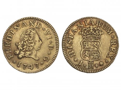 FERNANDO VI. 1/2 Escudo. 1747. MADRID. J*. 1,74 grs. AC-547.